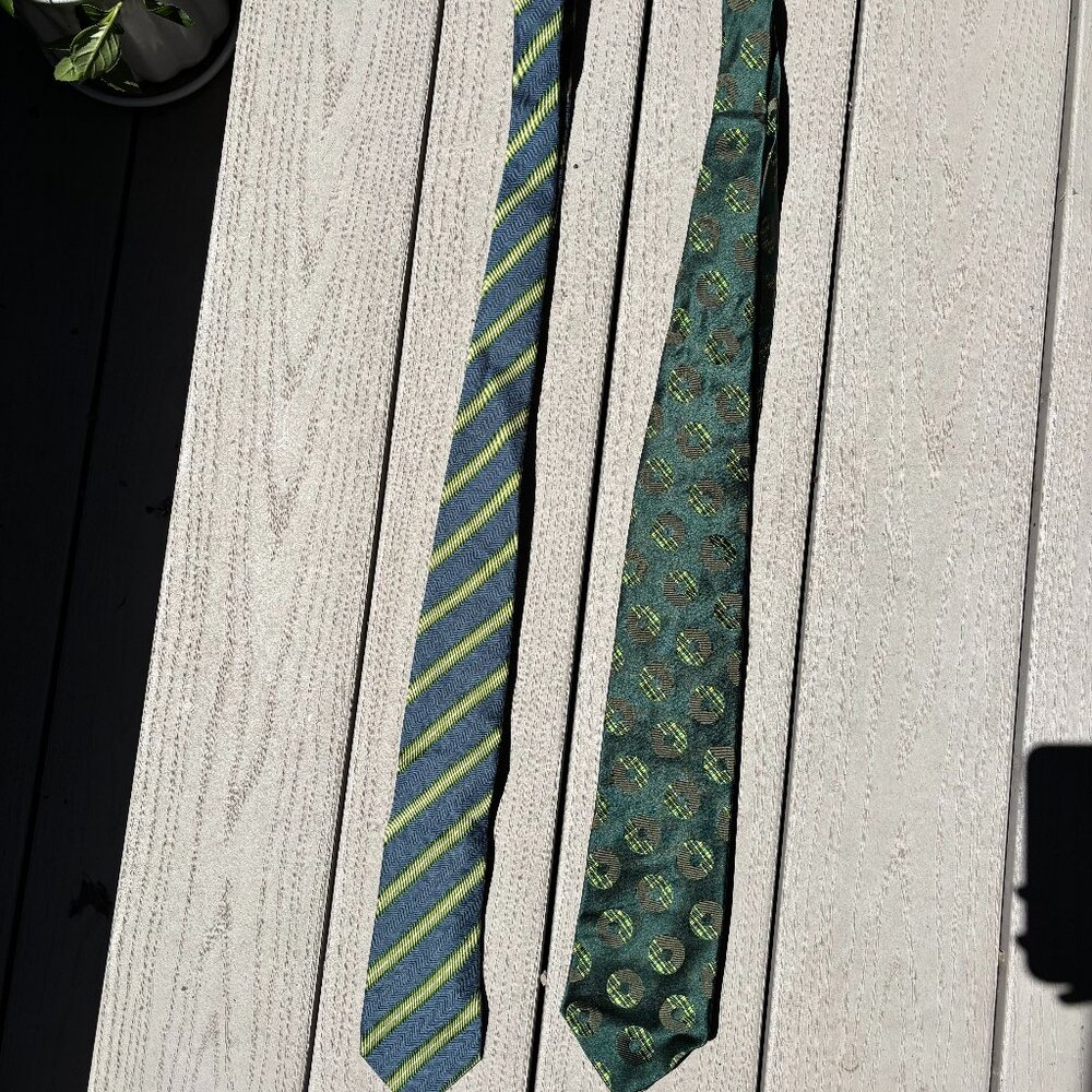 Lot of 8 Ties - brands incl. Alfred Sung, Ted Baker, Paul Smith